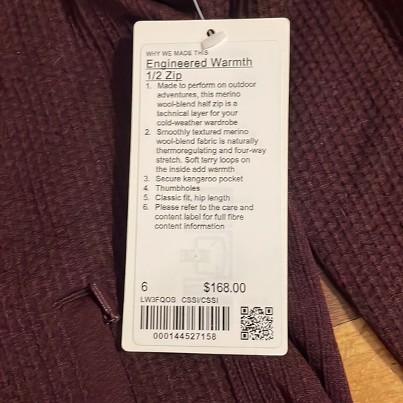Lululemon Quarter Zip Jacket - Picture 2 of 4